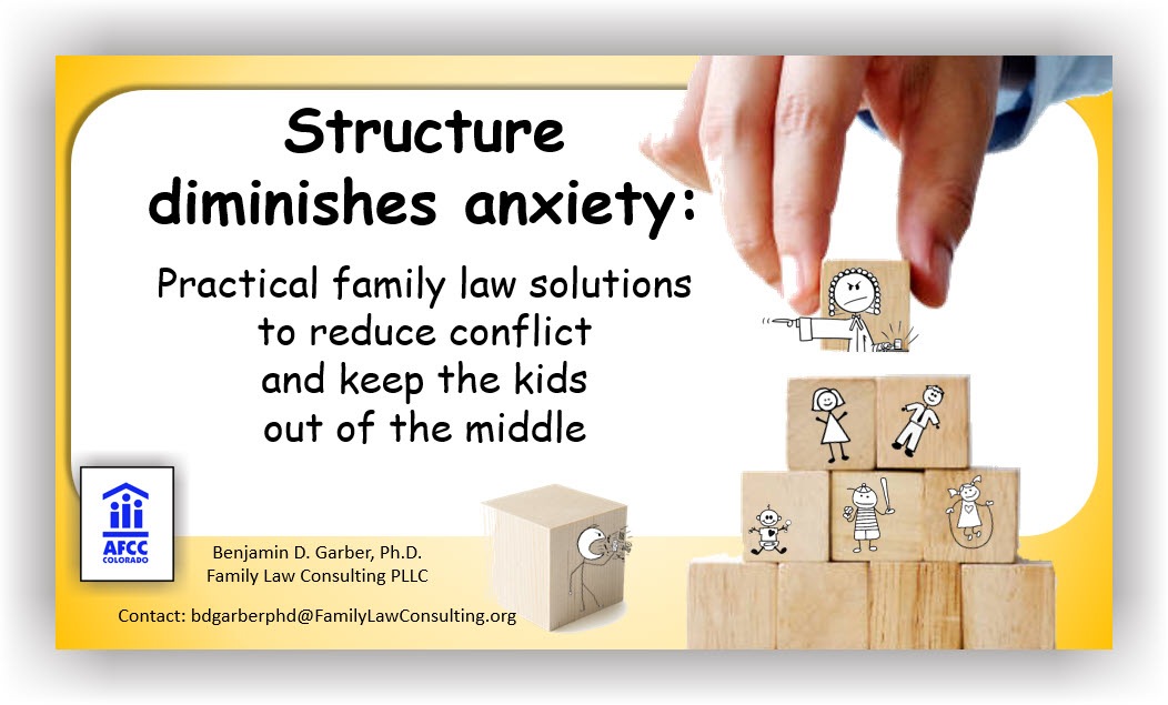 Structure and anxiety