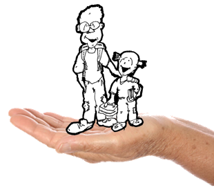 kids on hand